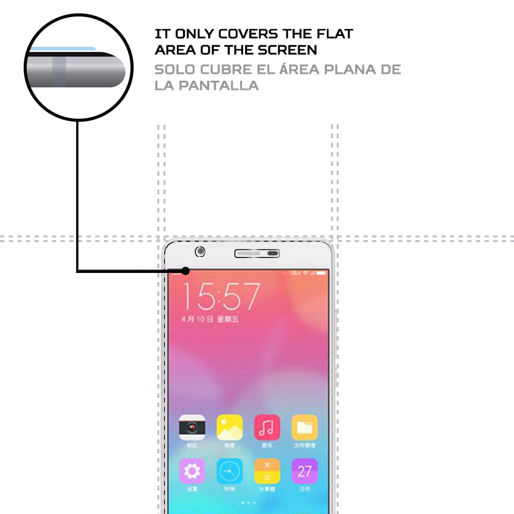 ANTISHOCK Screen protector for Jiayu S3 Plus - Imagen 4 de 6