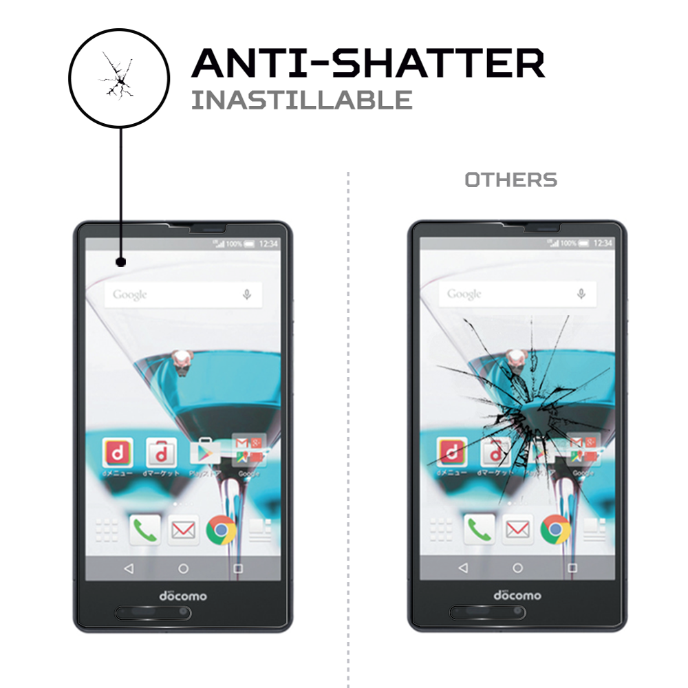 ANTISHOCK Screen protector for Sharp Aquos Ever SH-04G - Picture 5 of 6