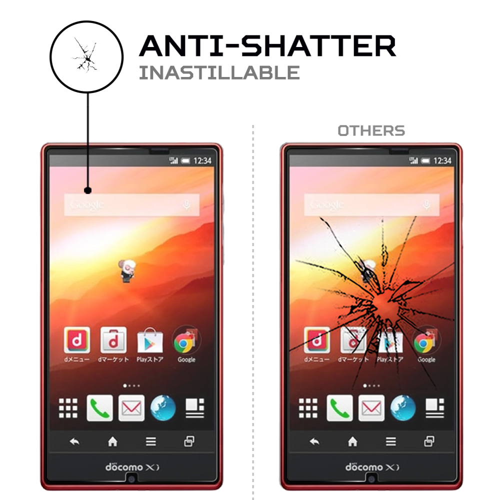 ANTISHOCK Screen protector for Sharp Aquos Zeta SH-04F - Picture 5 of 6