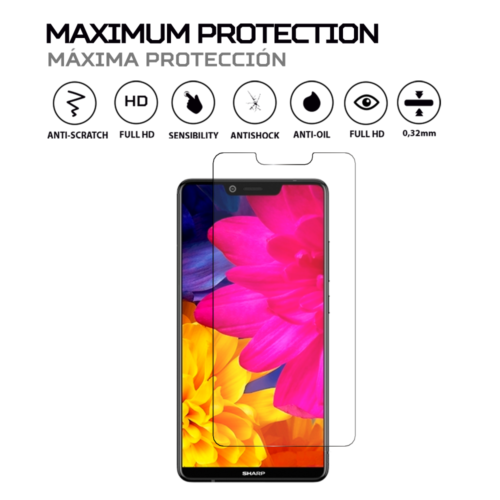 ANTISHOCK Screen protector for Sharp S3 - Picture 2 of 6