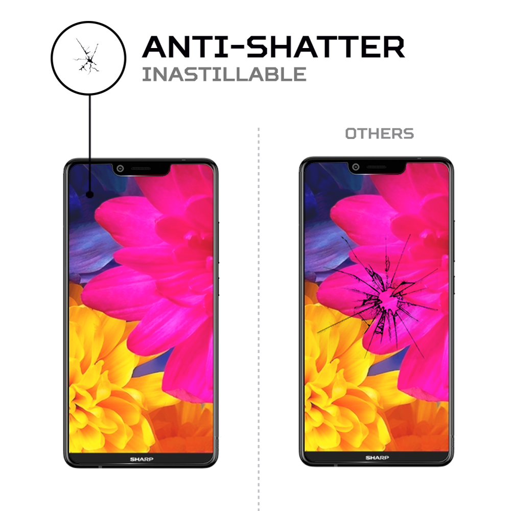 ANTISHOCK Screen protector for Sharp S3 - Picture 5 of 6