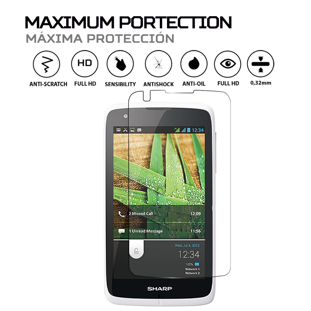 ANTISHOCK Screen protector for Sharp SH530U - Picture 2 of 6