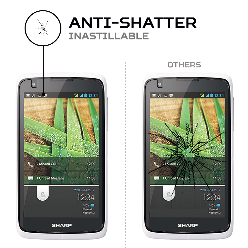 ANTISHOCK Screen protector for Sharp SH530U - Picture 5 of 6