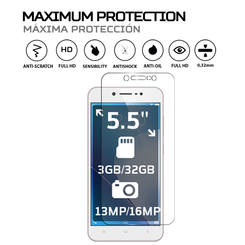 ANTISHOCK Screen protector for Vivo Y66 MT6750